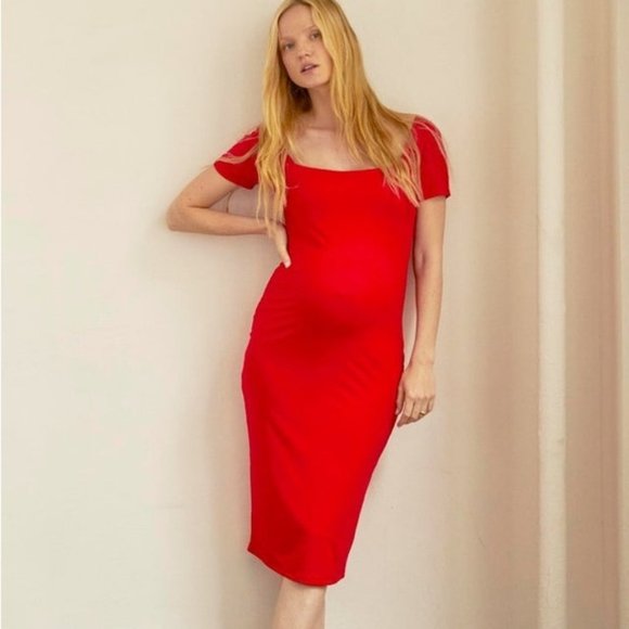 Hatch Maternity - NWT Capsleeve Dress - Picture 2 of 6